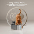 Stainless Steel Wireless Cat Water Fountain, 152 Oz (4.5L) Capacity
