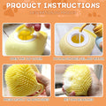 Soft Silicone Pet Bath Brush with Shampoo Dispenser
