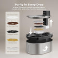 Stainless Steel Wireless Cat Water Fountain, 152 Oz (4.5L) Capacity