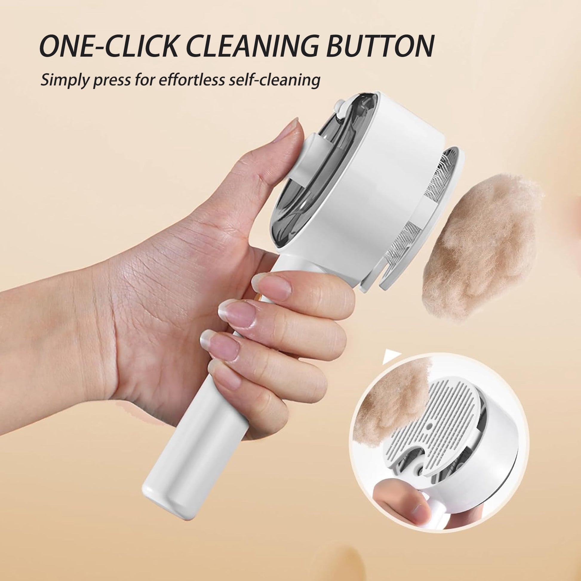 4-in-1 Steamy Pet Grooming Brush