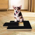 Wooden Dog Nail Scratch Pad with Built-in Treat Drawer