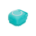 Soft Silicone Pet Bath Brush with Shampoo Dispenser